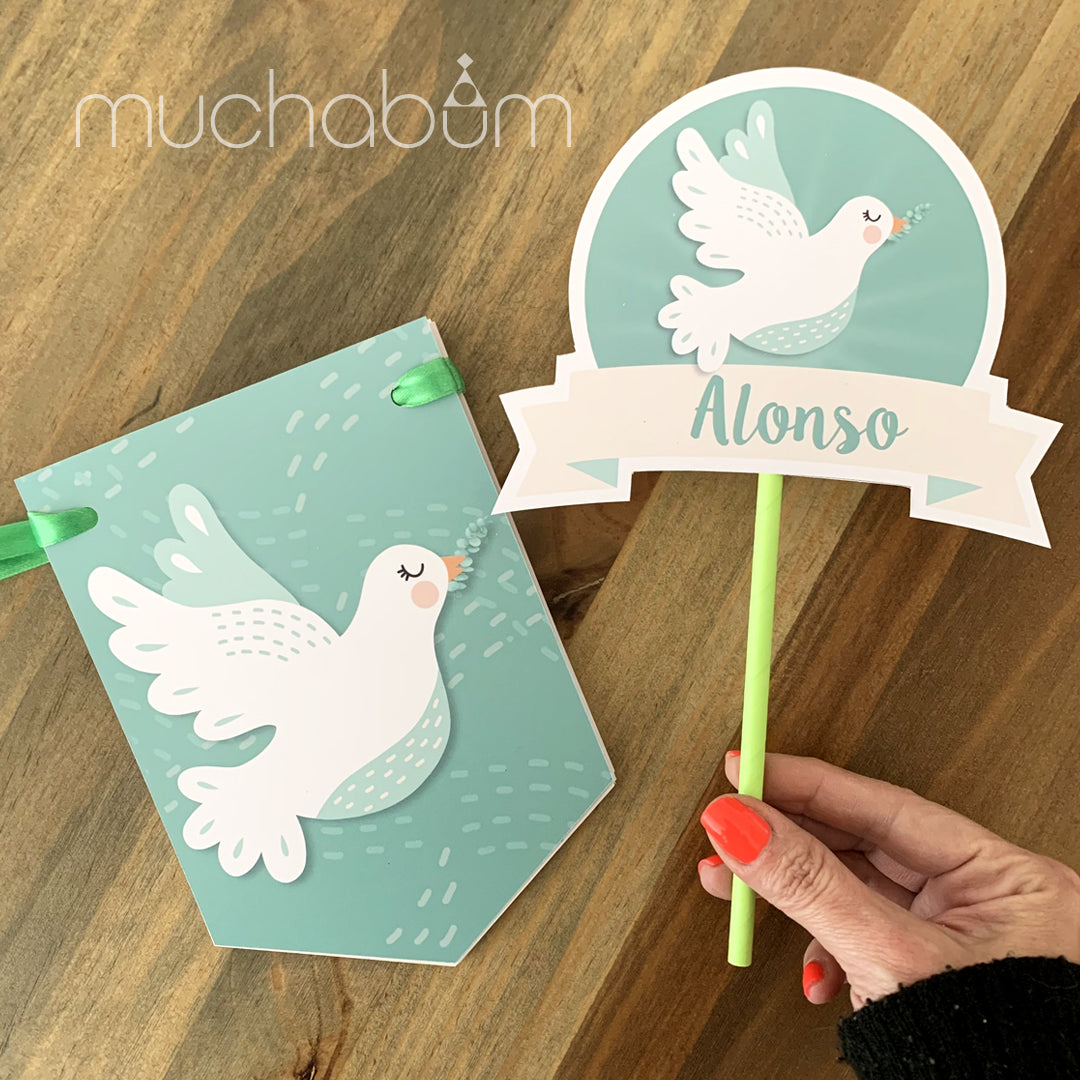 Topper Paloma Blanca