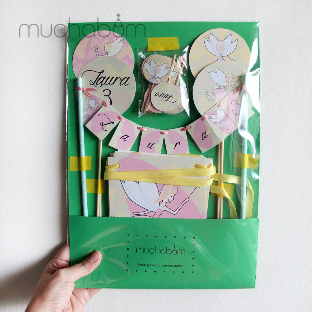 Jardín Encantado (Hadas y mariposas)