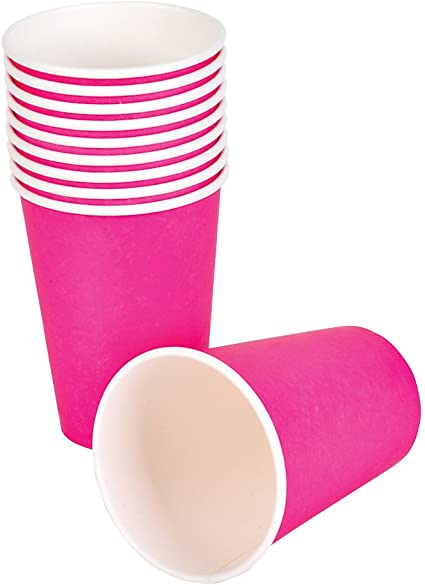 Vasos de cartón pink
